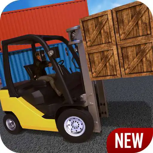 Run free android online Industrial Forklift Simulator APK