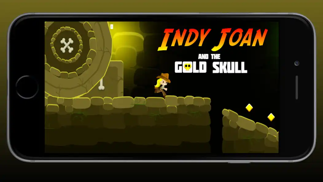 Play Indy Joan and the Gold Skull as an online game Indy Joan and the Gold Skull with UptoPlay