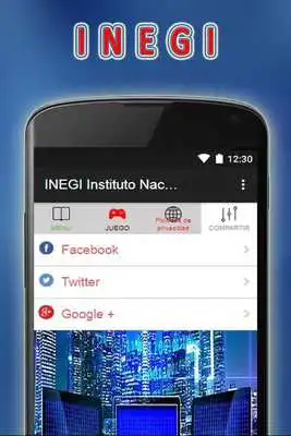 Play INEGI National Institute of Statistics Geography