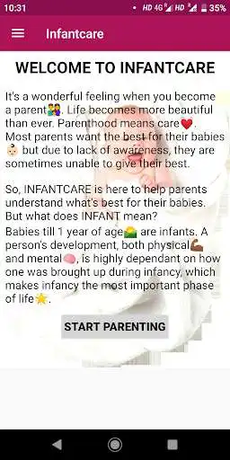 Play Infant care as an online game Infant care with UptoPlay