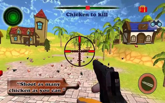 Play Infected Chicken Shooter- Shoot Hens