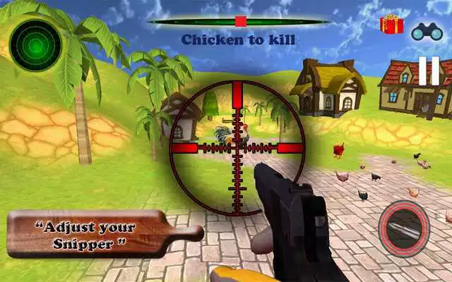 Play Infected Chicken Shooter- Shoot Hens