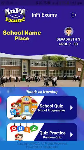 Play InFi Exams as an online game InFi Exams with UptoPlay