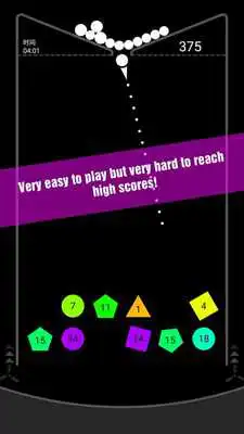 Play infinite bounzy balls challenge