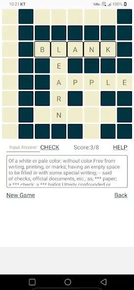Play Infinite Crossword as an online game Infinite Crossword with UptoPlay