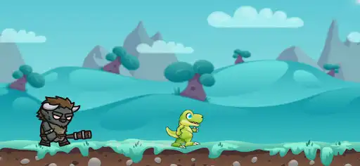 Play Infinite Dino Adventure as an online game Infinite Dino Adventure with UptoPlay