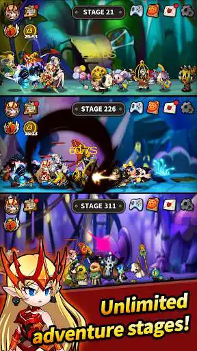 Play Infinite Dungeon Breach Plus: Pet Raising Idle RPG as an online game Infinite Dungeon Breach Plus: Pet Raising Idle RPG with UptoPlay