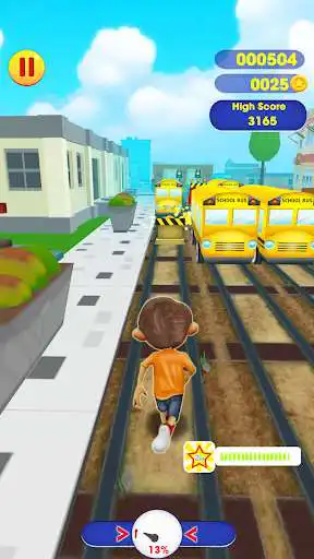 Play APK Infinite Railway Run: Crazy Endless Runner!  and enjoy Infinite Railway Run: Crazy Endless Runner! with UptoPlay subway.casual.boy.run