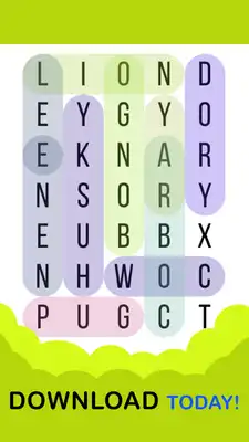 Play infinite word search puzzles