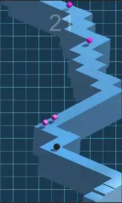 Play Infinite ZigZag Ball Survival