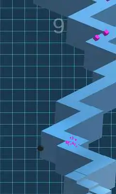 Play Infinite ZigZag Ball Survival