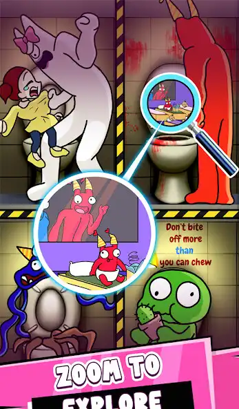 Play Infinite Zoom Art: Find Object as an online game Infinite Zoom Art: Find Object with UptoPlay