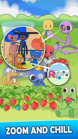 Play Infinity Art: Zoom Find Hidden as an online game Infinity Art: Zoom Find Hidden with UptoPlay