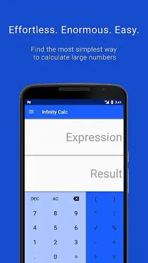 Play Infinity Calc - Calculator that can count infinity  and enjoy Infinity Calc - Calculator that can count infinity with UptoPlay