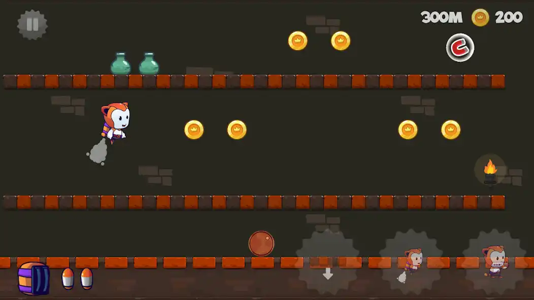 Play Infinity Cat Adventure as an online game Infinity Cat Adventure with UptoPlay