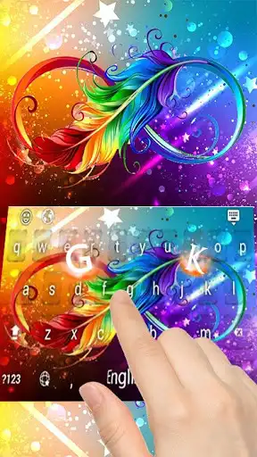 Play Infinity Feather Birds Keyboard as an online game Infinity Feather Birds Keyboard with UptoPlay