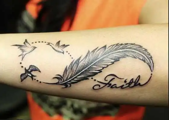 Play Infinity Tattoo Idea