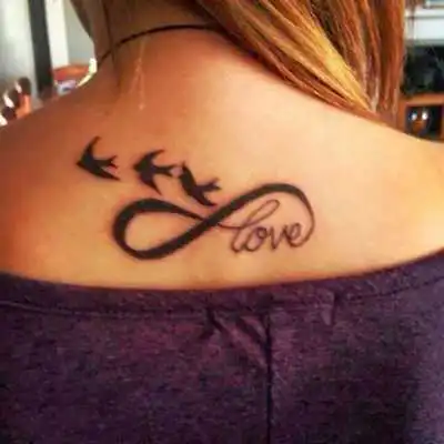 Play Infinity Tattoo Idea