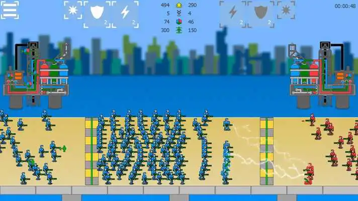 Play Infinity warclicker - clicker and strategy game