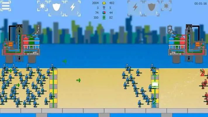Play Infinity warclicker - clicker and strategy game