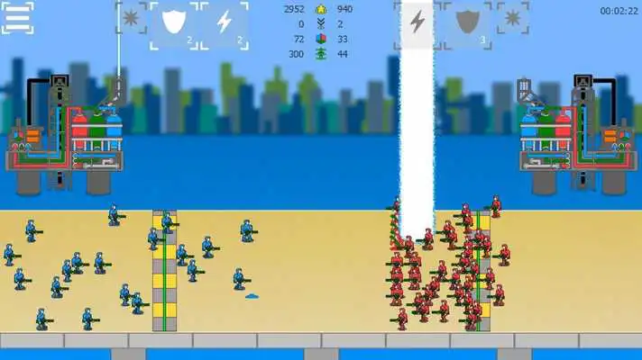 Play Infinity warclicker - clicker and strategy game