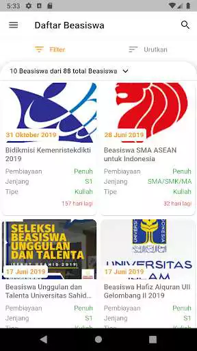 Play Info Beasiswa  and enjoy Info Beasiswa with UptoPlay