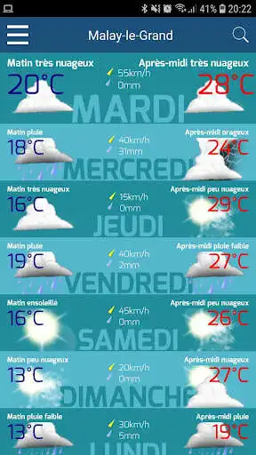 Play Infoclimat - live weather as an online game Infoclimat - live weather with UptoPlay