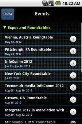 Play InfoComm International App