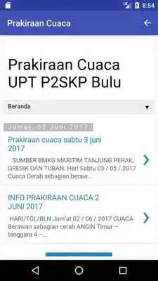 Play Info Cuaca P2SKP Bulu
