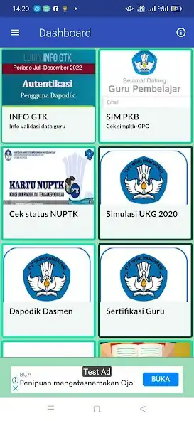 Play Info GTK 2023  and enjoy Info GTK 2023 with UptoPlay