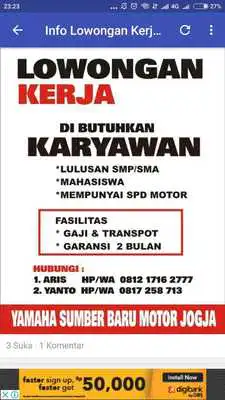 Play Info Loker Jogja