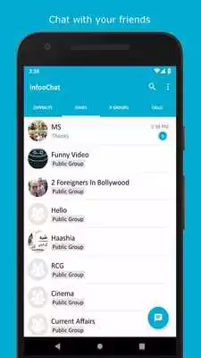 Play InfooChat - Crystal Clear Voice Call