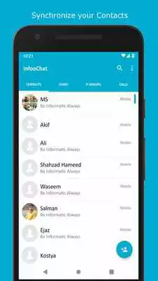 Play InfooChat - Crystal Clear Voice Call