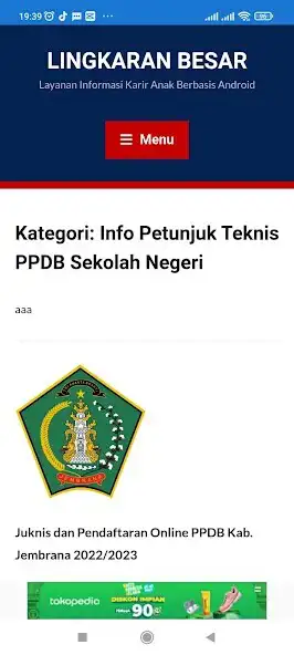 Play INFO PPDB BALI  and enjoy INFO PPDB BALI with UptoPlay