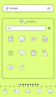 Play in forest dodol theme