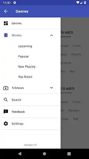 Play Infotainment(Movies, Shows Details & Suggestions) as an online game Infotainment(Movies, Shows Details & Suggestions) with UptoPlay