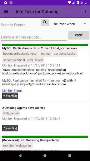 Play Info Take for Datadog