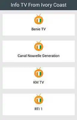 Play Info TV From Ivory Coast