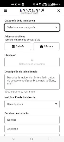 Play Infracontrol Online Español as an online game Infracontrol Online Español with UptoPlay