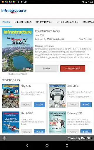Play APK Infrastructure Today  and enjoy Infrastructure Today with UptoPlay com.magzter.infrastructuretoday
