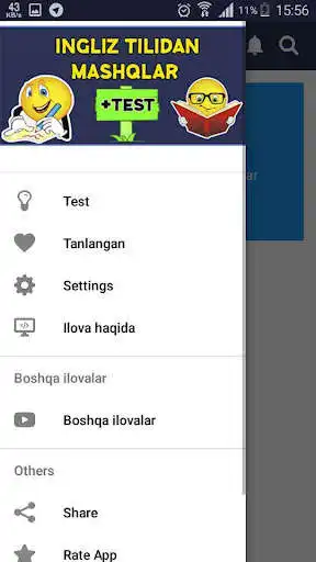 Play APK Ingliz tili mashq va testlar  and enjoy Ingliz tili mashq va testlar with UptoPlay com.ingliz_tili.mashq.testlar