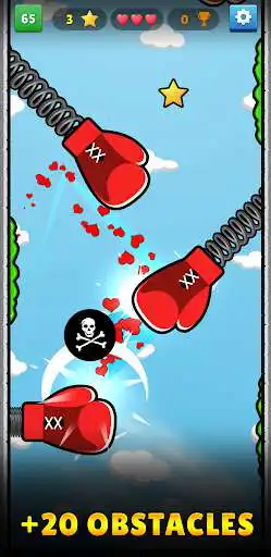 Play In-Gravity Bounce as an online game In-Gravity Bounce with UptoPlay
