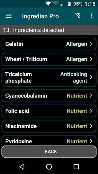 Play Ingredian Pro: Food Scanner as an online game Ingredian Pro: Food Scanner with UptoPlay