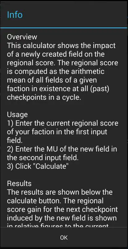 Play Ingress Regional Score Calc