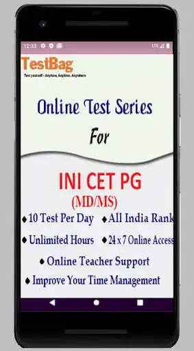 Play INI CET PG Online Test App  and enjoy INI CET PG Online Test App with UptoPlay