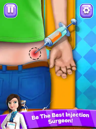 Play Injection Doctor Hospital Game  and enjoy Injection Doctor Hospital Game with UptoPlay