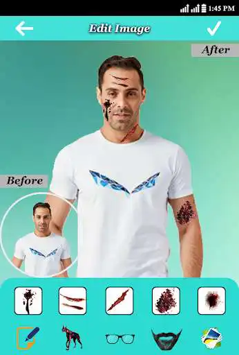 Play Injury Photo Maker Fight Photo Editor Battle Face as an online game Injury Photo Maker Fight Photo Editor Battle Face with UptoPlay