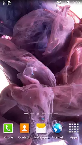 Play Ink in Water Live Wallpaper as an online game Ink in Water Live Wallpaper with UptoPlay