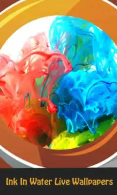 Play Ink In Water Live Wallpapers