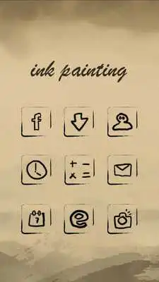 Play Ink Painting-Solo Theme Play Ink Painting-Solo Theme